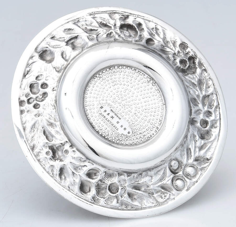 Repousse (Sterling, Hollowware) Sterling Match Holder & Striker by Tiffany & CO SILVER-2