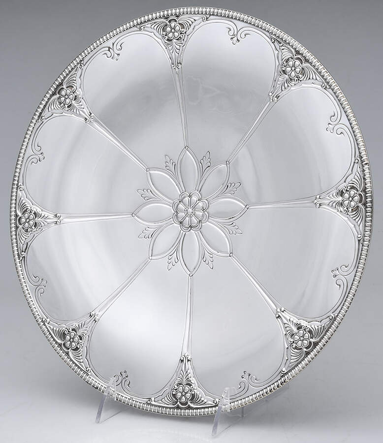 42556 (Sterling, Hollowware) 12" Diameter Pedestal Cake Stand by Tiffany & CO SILVER-1