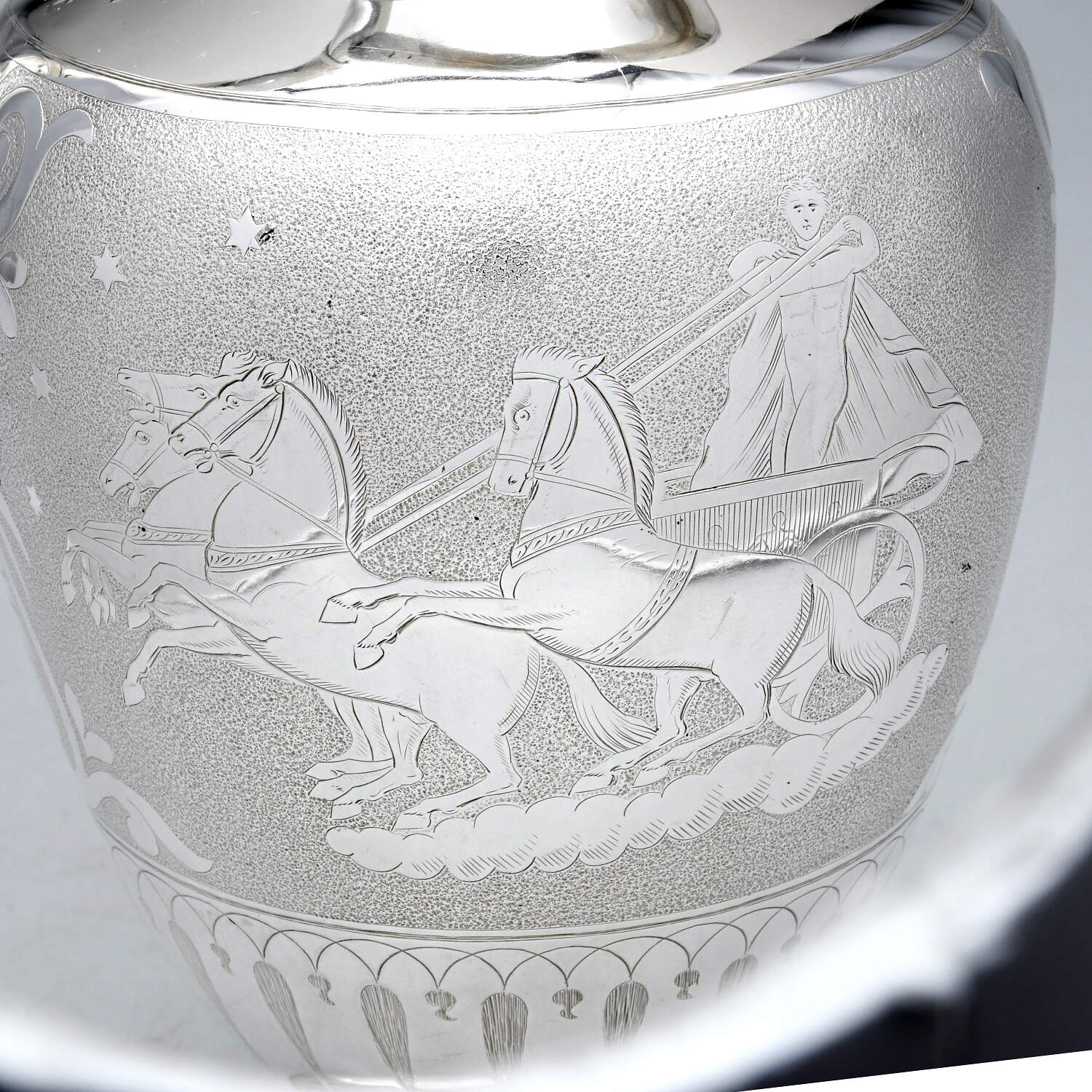 TBY4 (Silverplate, Hollowware) Ewer & Lid by Thomas Bradbury&Sons-4