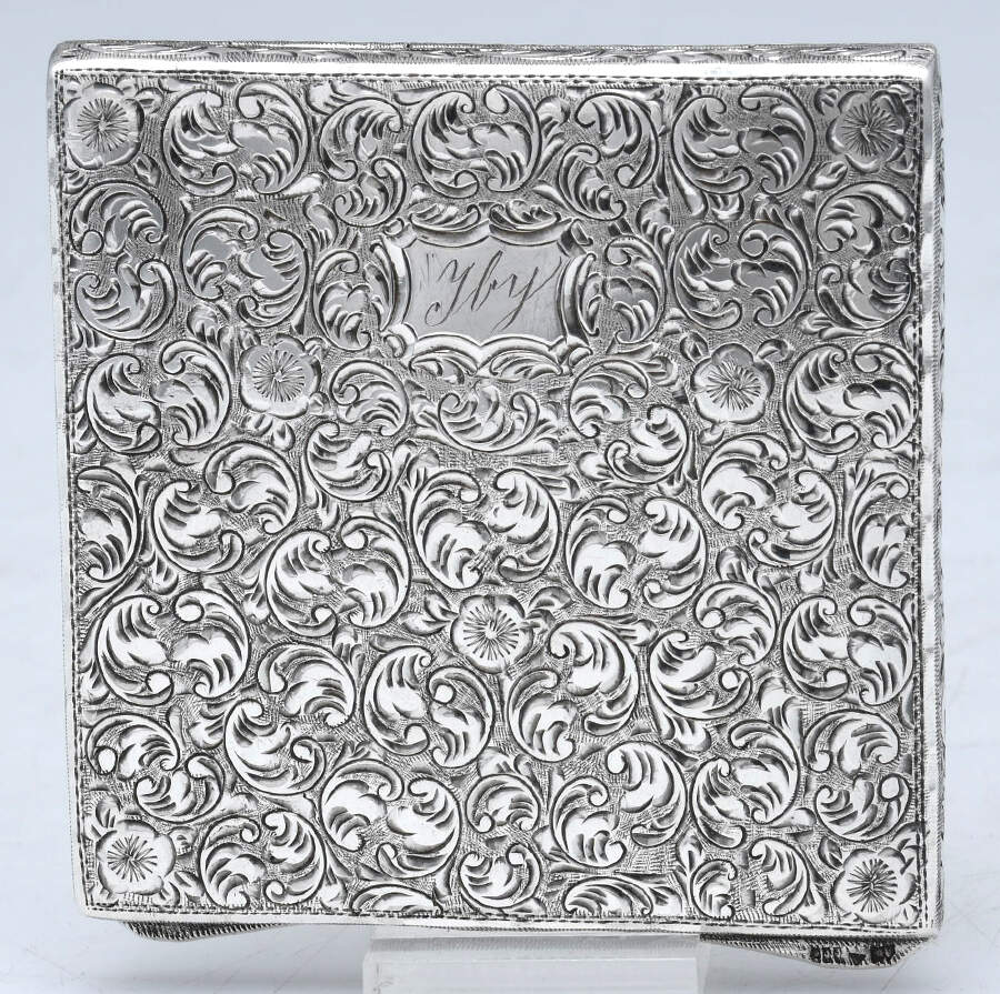 Sterling Hollowware Compact No Mirror by Unknown Manufacturer-1