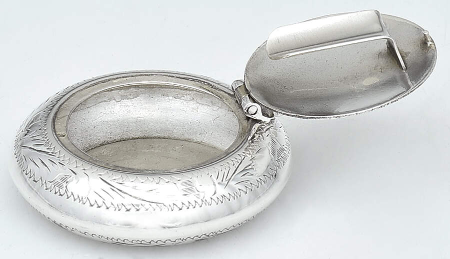 Sterling Hollowware Portable Ashtray by Unknown Manufacturer-2