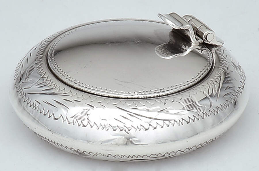 Sterling Hollowware Portable Ashtray by Unknown Manufacturer-1