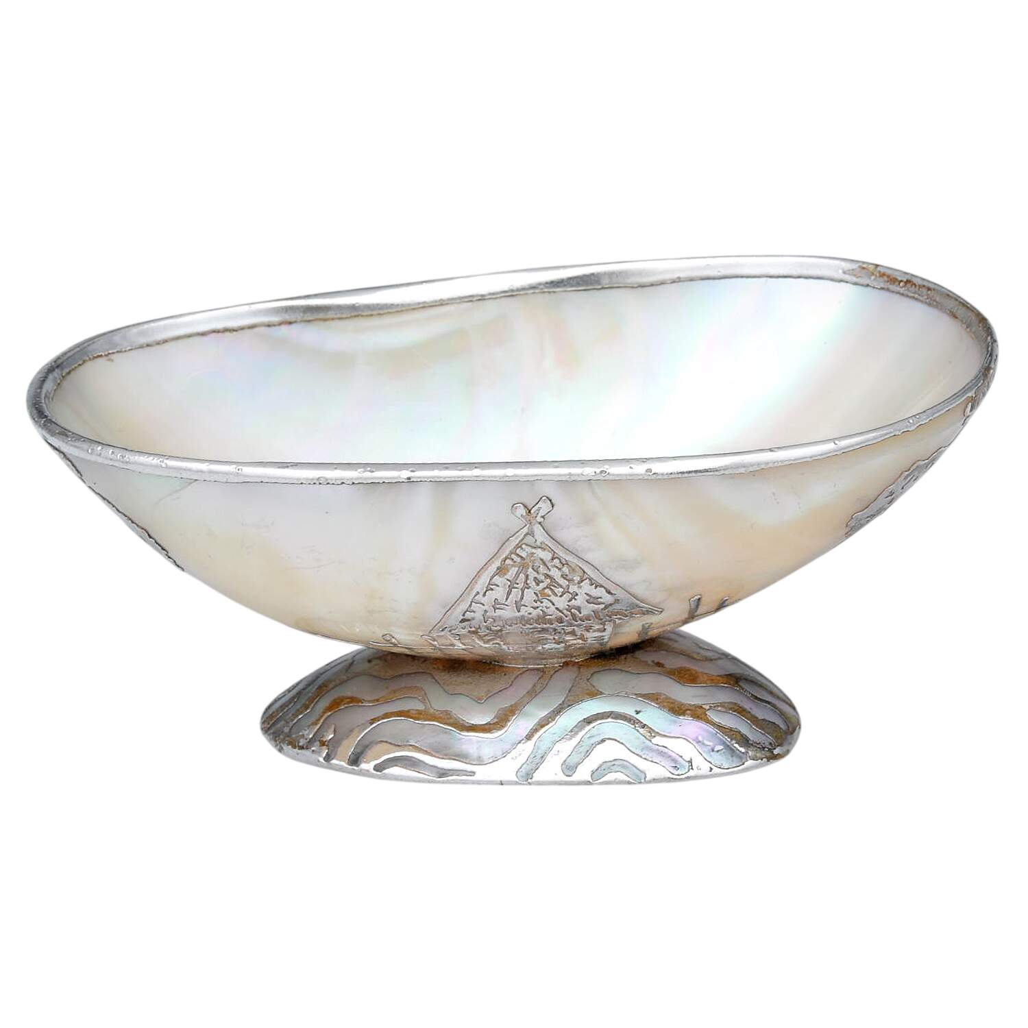 Silverplate Hollowware Trinket Bowl by Unknown Manufacturer-2