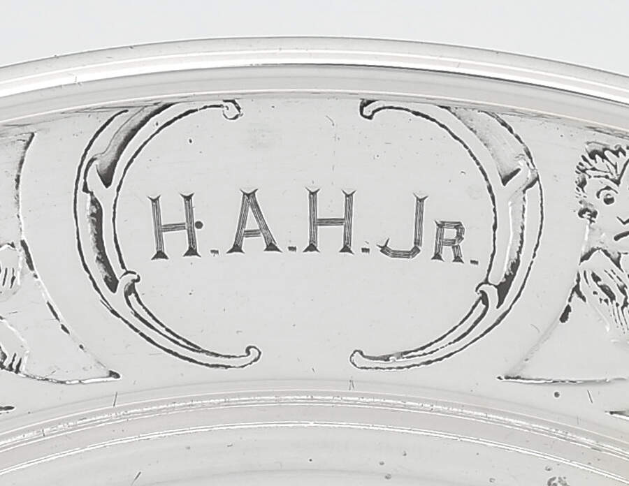 Children & Baby Ware (Sterling, Hollowware) Child's Plate by Wm B Kerr-2