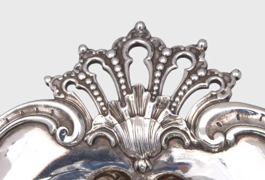 775 (Sterling, Hollowware) Oval Footed Sterling Centerpiece by Wallace Silver-3