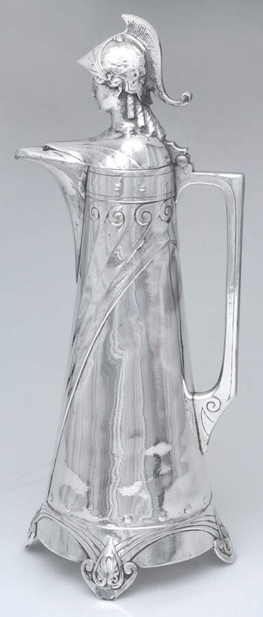 Classical Style (Silverplate, Hollowware) Presentation Trophy/Tankard by WMF Flatware-8