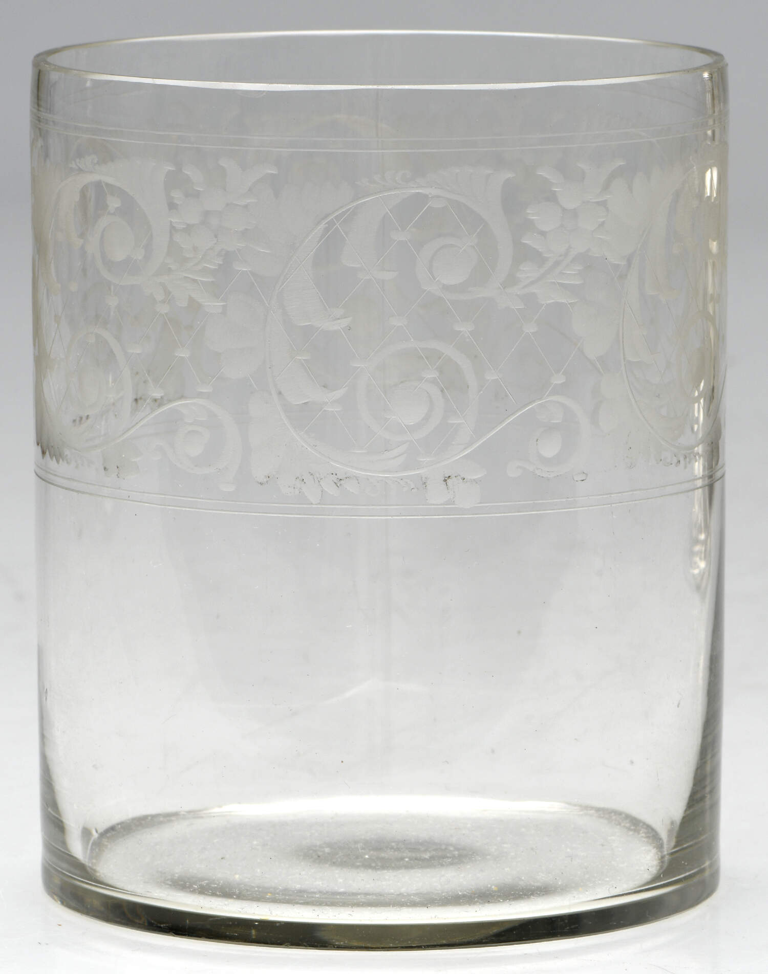 Classical Style (Silverplate, Hollowware) Biscuit Box with Lid and Glass Liner by WMF Flatware-3