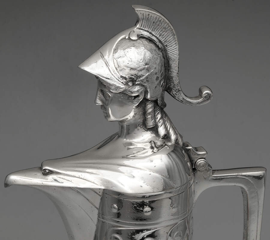 Classical Style (Silverplate, Hollowware) Presentation Trophy/Tankard by WMF Flatware-3