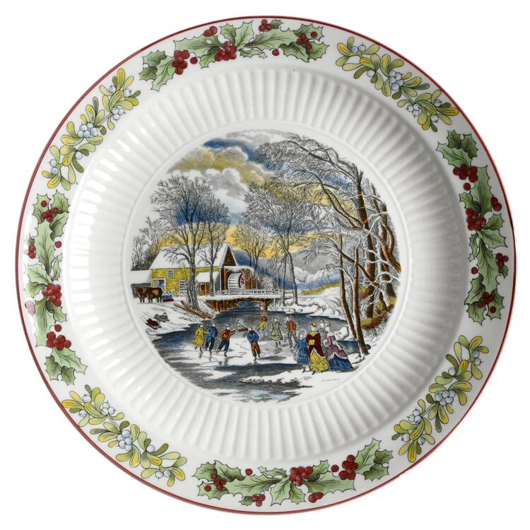 Winter Scenes (Ribbed Center) by Adams China