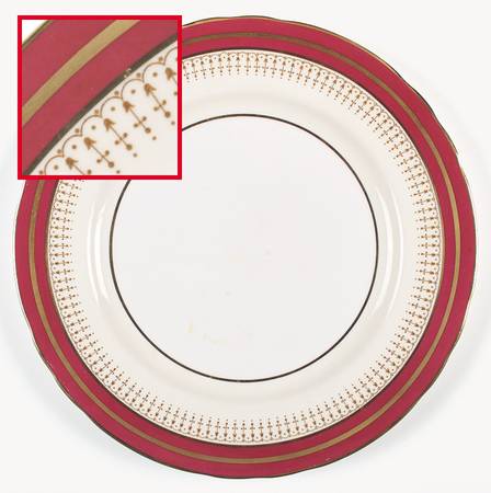 Lynton Maroon by John  Aynsley & Sons
