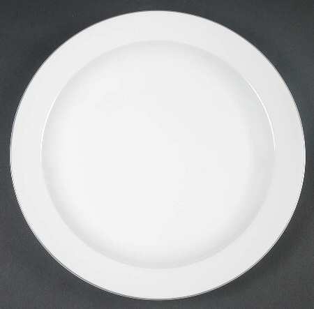 Arzberg White (Shape 1382, Platinum Trim) by Arzberg