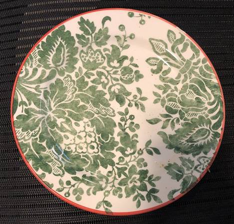 Wallpaper Salad Plates by Anthropologie