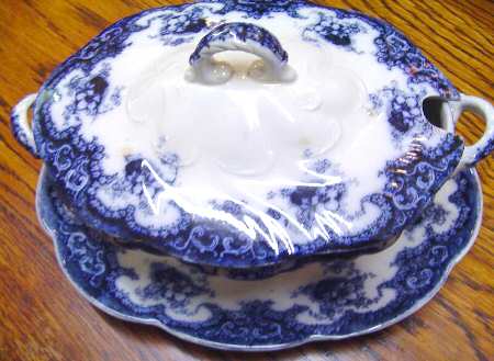 Rosetta Blue (No Gold Accents) by Adams China