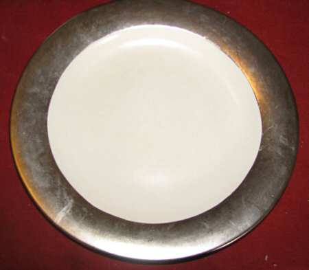 Almost Round Metallic Silver by Americaware