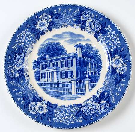 Spalding House Blue by Adams China
