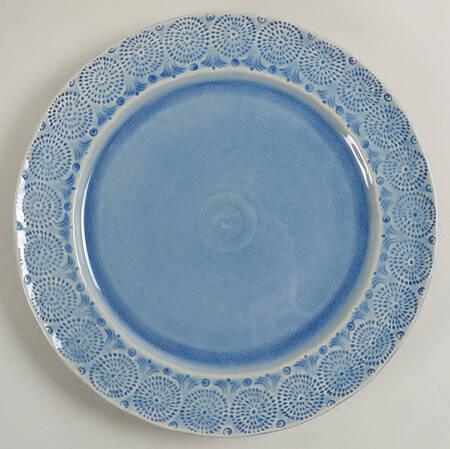 Anthropologie, Old Havana Iris Blue | Replacements, Ltd.