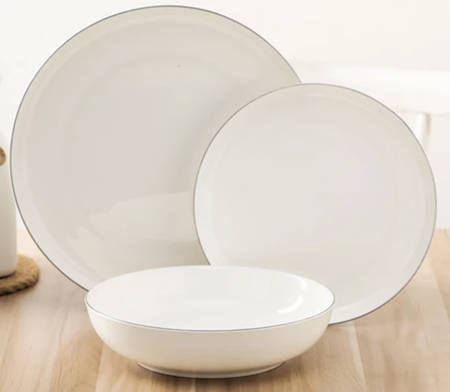 Gabrielle Platinum Trim by Stone Lain