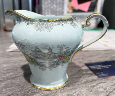 Gray Towers (Blue Background) by John  Aynsley & Sons