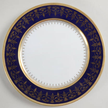 Beauregard Cobalt by Bernardaud