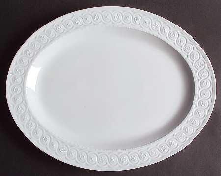 Bernardaud Dinnerware, Louvre Oval Platter, 15"