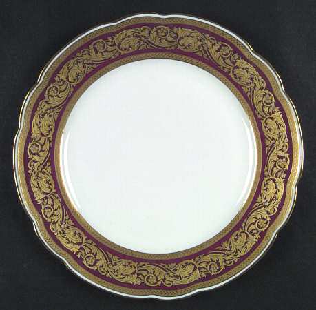 Vendome Crimson by Bernardaud
