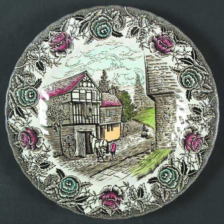English Country Scenes Brown (Multicolored) by British Anchor