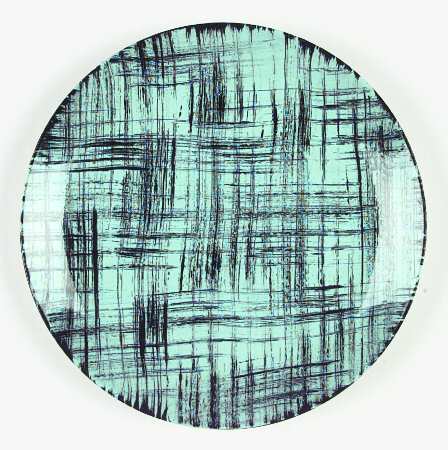 Basketweave Blue by Blue Ridge Southern Pottery