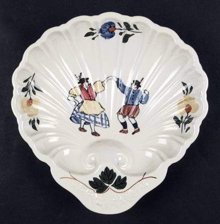 Swiss Dancers by Blue Ridge Southern Pottery