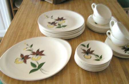 Orchird by Blue Ridge Southern Pottery