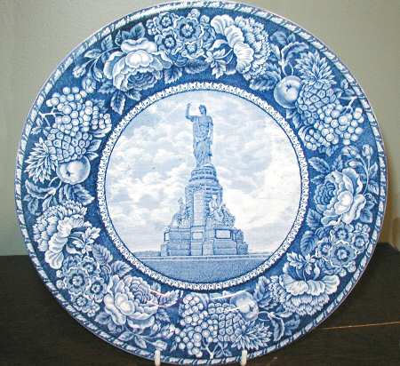 National Monument to the Forefathers Blue by British Anchor
