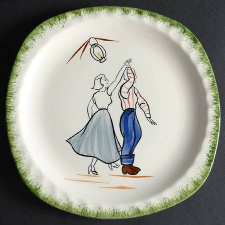 Square Dance by Blue Ridge Southern Pottery