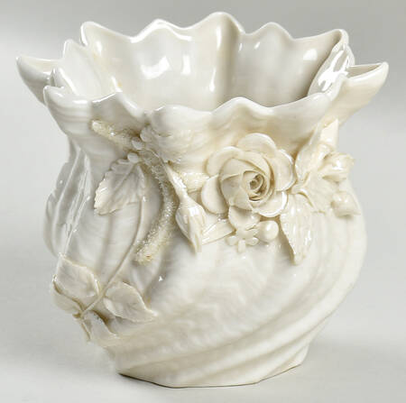 Flower Pot by Belleek Pottery (Ireland)