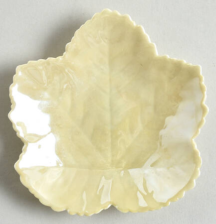 Leaf, Shell & Heart Shaped Plates by Belleek Pottery (Ireland)