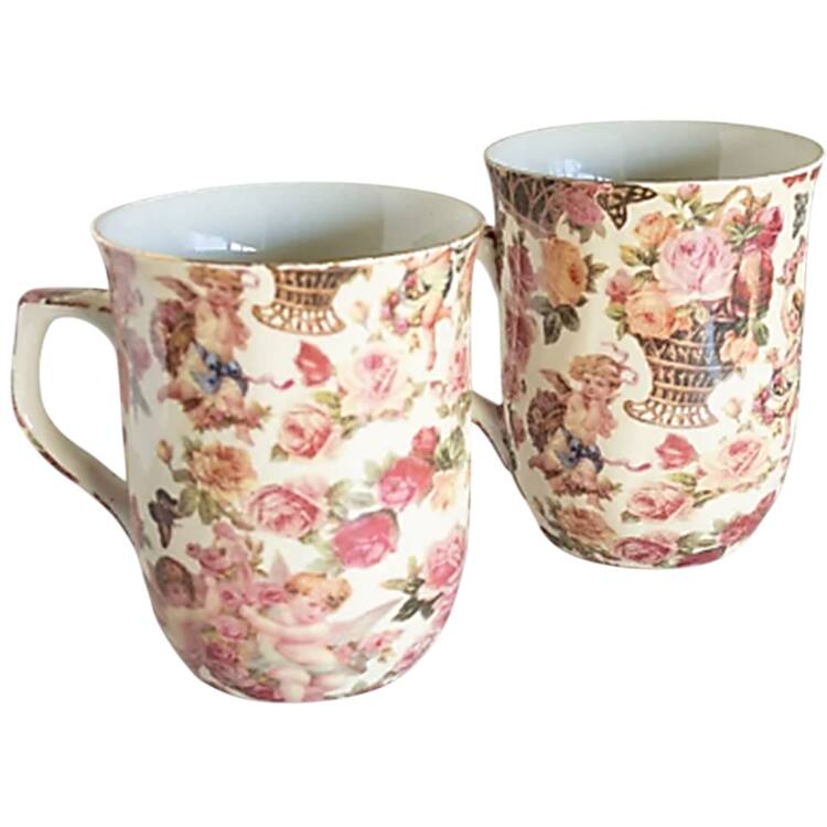 Cherub Chintz by Baum Brothers