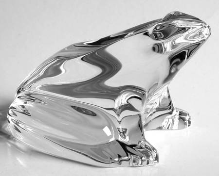 Baccarat Baccarat Crystal Figurines Frog-Clear - Boxed