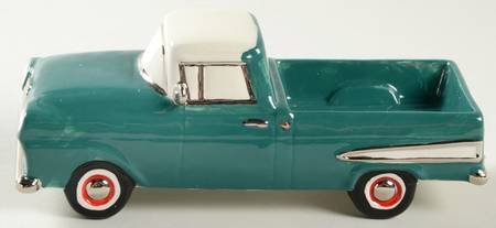 Department 56 Snow Village Snow Village Car-Green - Boxed
