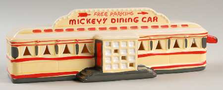 Department 56 Snow Village Mickey's Diner - With Box