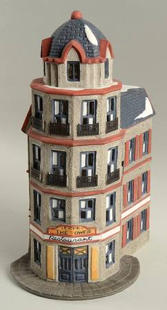 Department 56 Christmas In The City Tower Cafe - Boxed