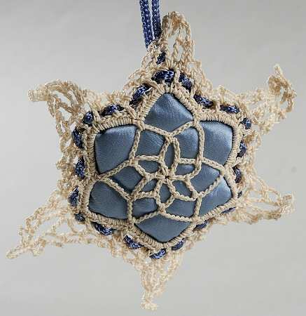 Hallmark 1985 Hallmark Christmas Ornaments Heirloom Snowflake-Crocheted - Boxed