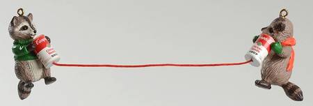 Hallmark 1988 Hallmark Christmas Ornaments Party Line - Boxed