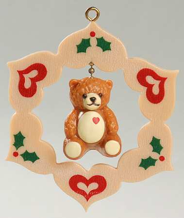 Hallmark 1988 Hallmark Christmas Ornaments Loving Bear - Boxed