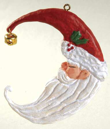Hallmark 1988 Hallmark Christmas Ornaments Kringle Moon - No Box
