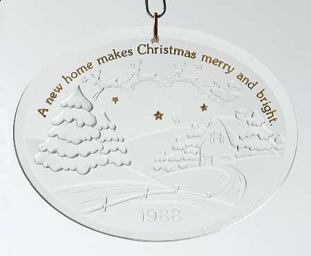 Hallmark 1988 Hallmark Christmas Ornaments New Home - Boxed