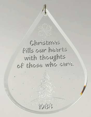 Hallmark 1988 Hallmark Christmas Ornaments Gratitude - Boxed
