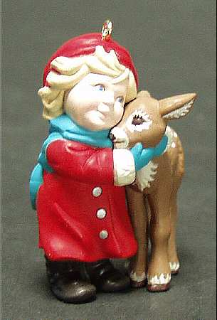 Hallmark 1990 Hallmark Christmas Ornaments Lovable Dears - No Box