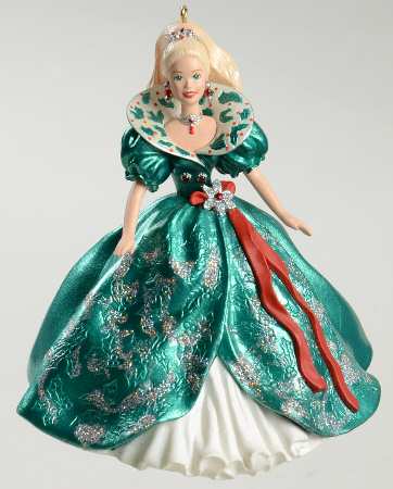 Hallmark Holiday Barbie (1993-1998) Holiday Barbie-1995 - No Box