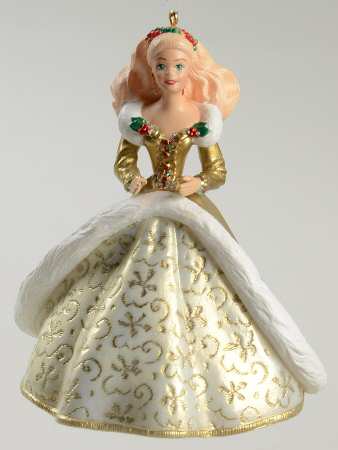 Hallmark Holiday Barbie (1993-1998) Holiday Barbie-1994 - Boxed