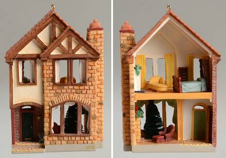 Hallmark Nostalgic Houses & Shops 2008-Mayor's House-25th Anniversary - Boxed