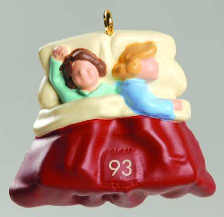 Hallmark Night Before Christmas-Miniature Children Were Nestled All Snug - Boxed