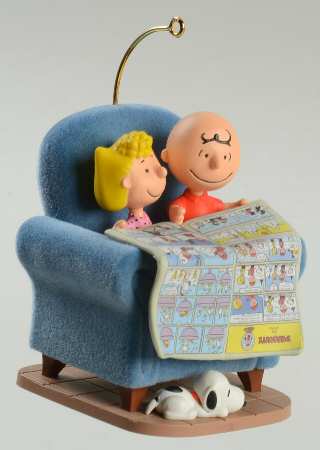Hallmark Peanuts Christmas Ornament The Sunday Funnies - Boxed